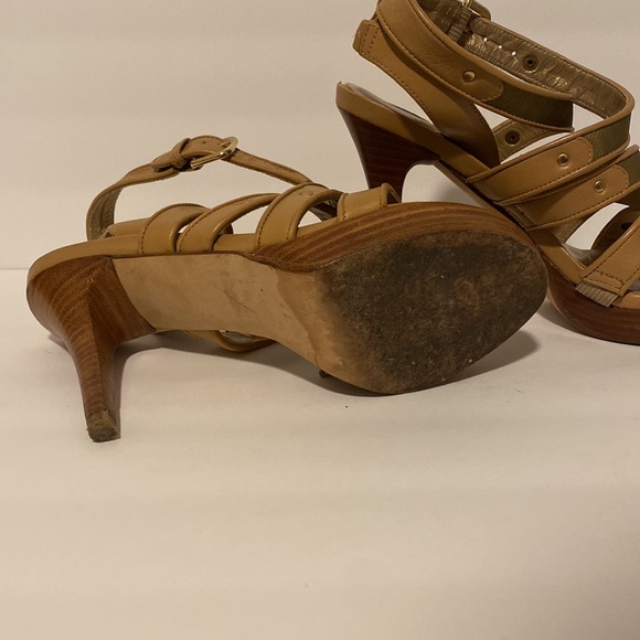 Stuart Weitzman Sexy Nude/Mesh Strappy Stiletto Heels! - Picture 9 of 9